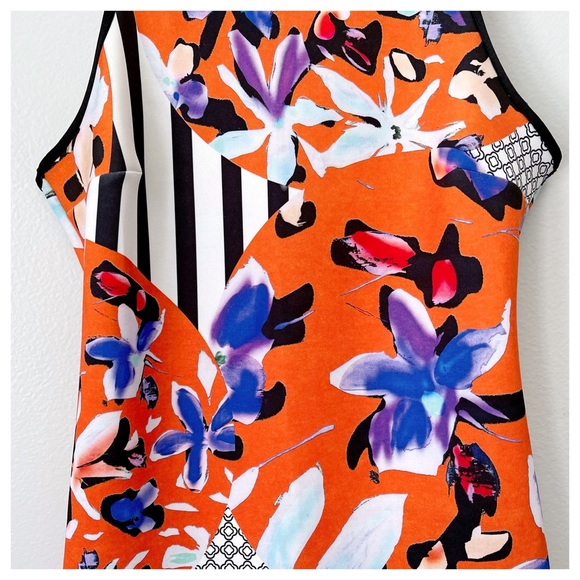 Clover Canyon Floral Discs Neoprene Dress S - Picture 9 of 16